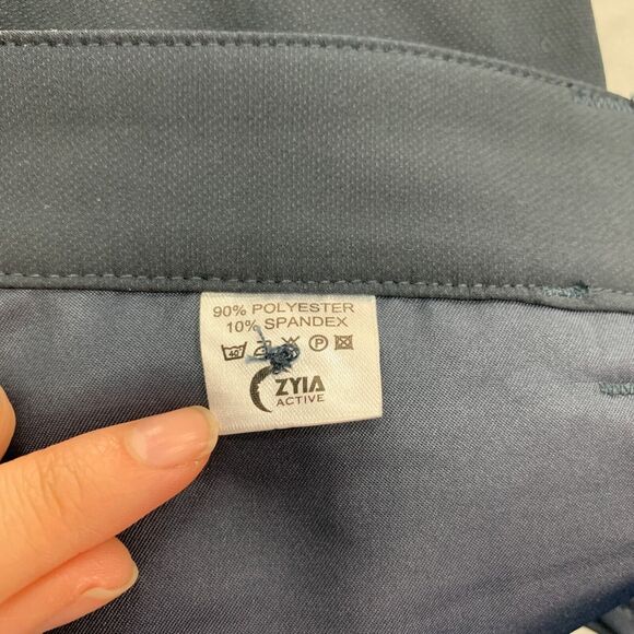 Zyia Pants Mens 2XL XXL Navy Skinny Stretch Mid Rise 5 Pocket City Daily Active - Picture 9 of 11